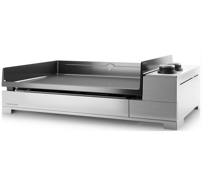 Plancha électrique 3200w Plaque Fonte émaillée 60x42cm Premium E 60 I