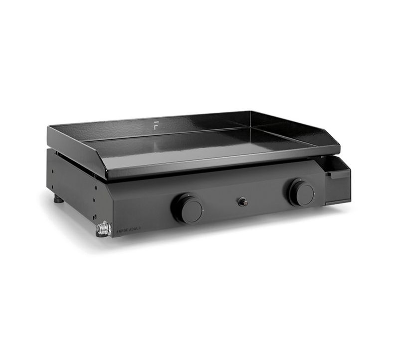 Plancha Gaz 5000w Plaque Fonte émaillé 57.5x37.9cm Baseg60a