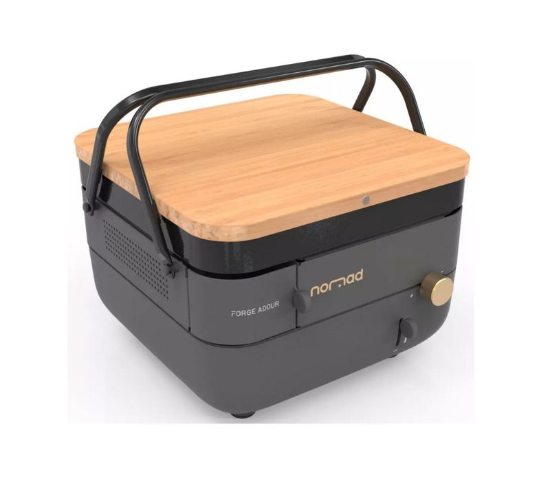 Plancha Gaz Plaque Fonte émailée 30x30 Cm - Nomad