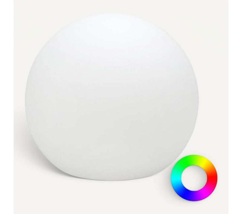 Boule Lumineuse Extérieure Buly 20 Cm Solaire + Flottant + Rgb