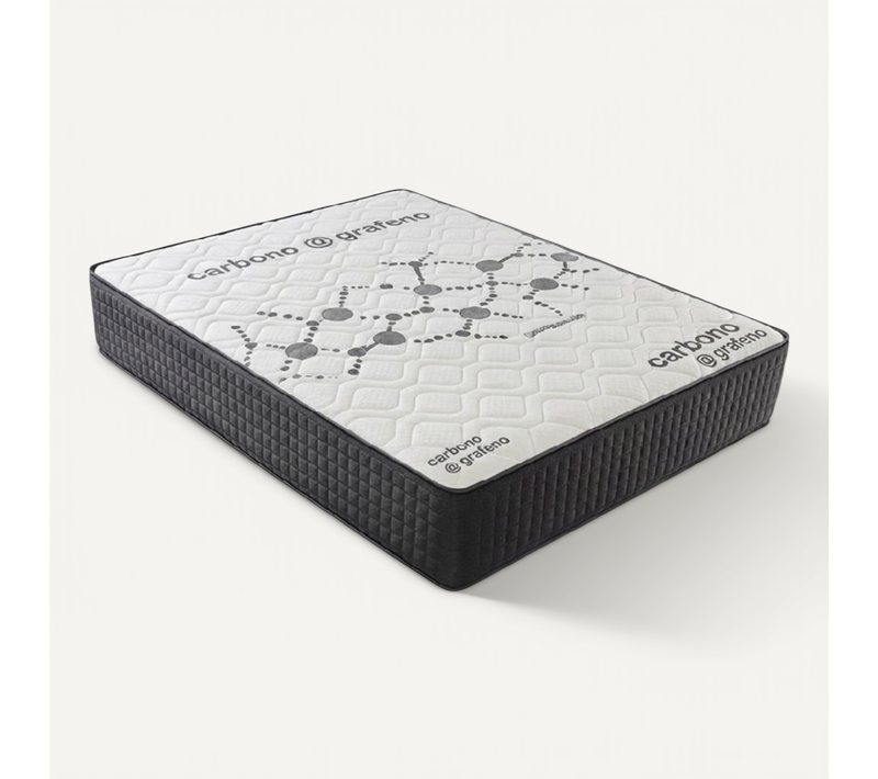 Matelas Mousse 160x200 cm SERINITY - Ferme - Réversible - Côté Été/hiver - H30 Cm