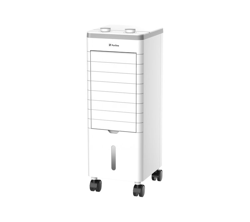 Refroidisseur Par Évaporation Compact Avec Lamelles Rabattables