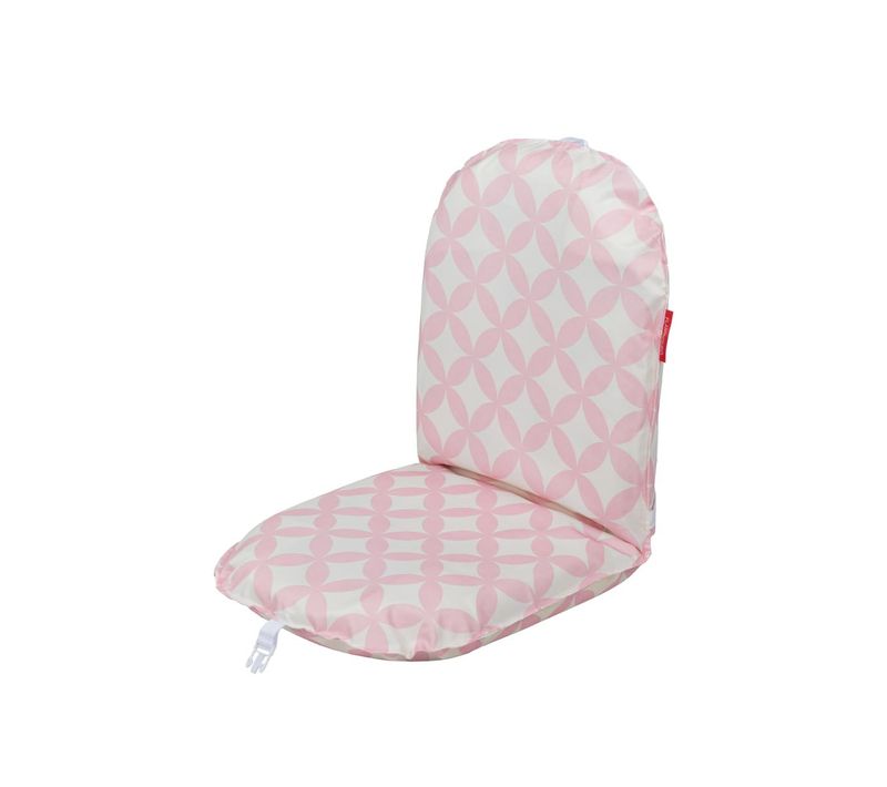 Chaise De Plage Polyester Pliable Rose