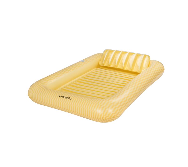Matelas Gonflable Piscine Pvc Jaune