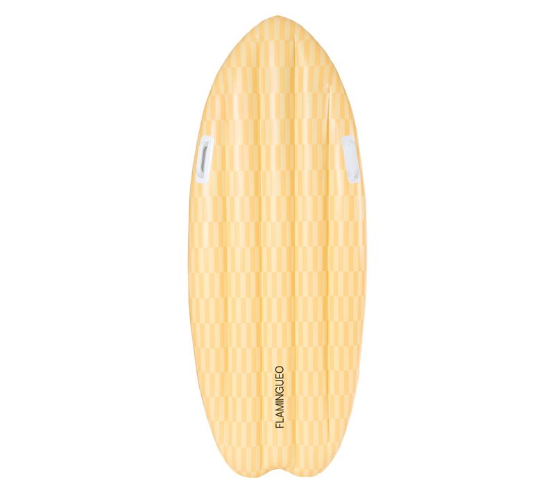 Matelas Gonflable Surf Piscine Pvc Jaune