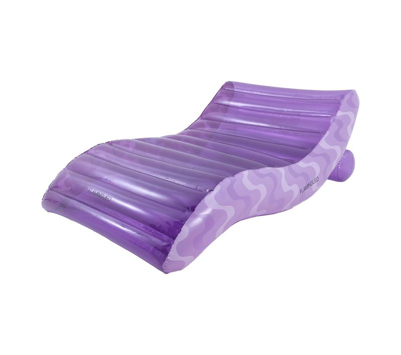 Chaise Longue Gonflable Piscine Pvc Violet