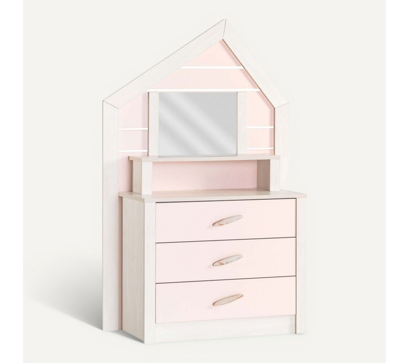 Coiffeuse  Rose 155,3x84,4x41,3cm