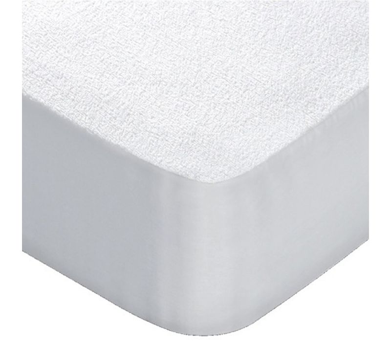 Protège Matelas Coton Blanc 90x190/200cm