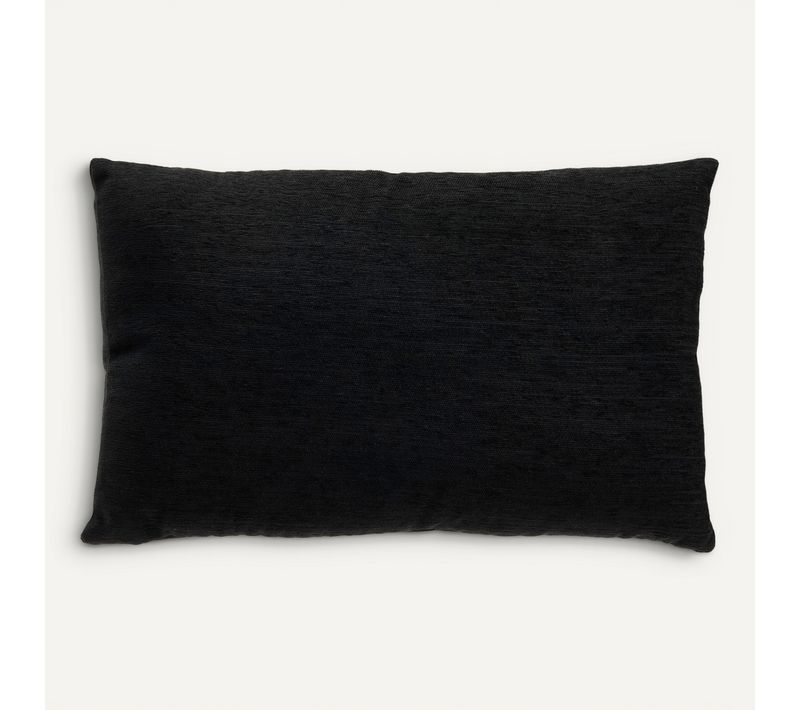 Coussin 30x50 cm PILAR Noir