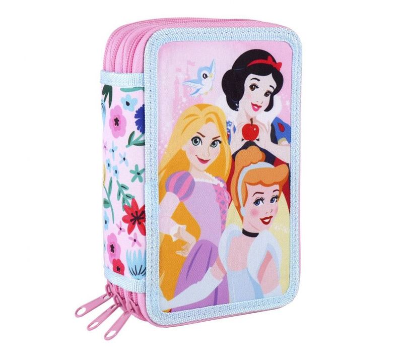 Plumier Avec Accessoires 3 Niveaux Princesses 2700000401