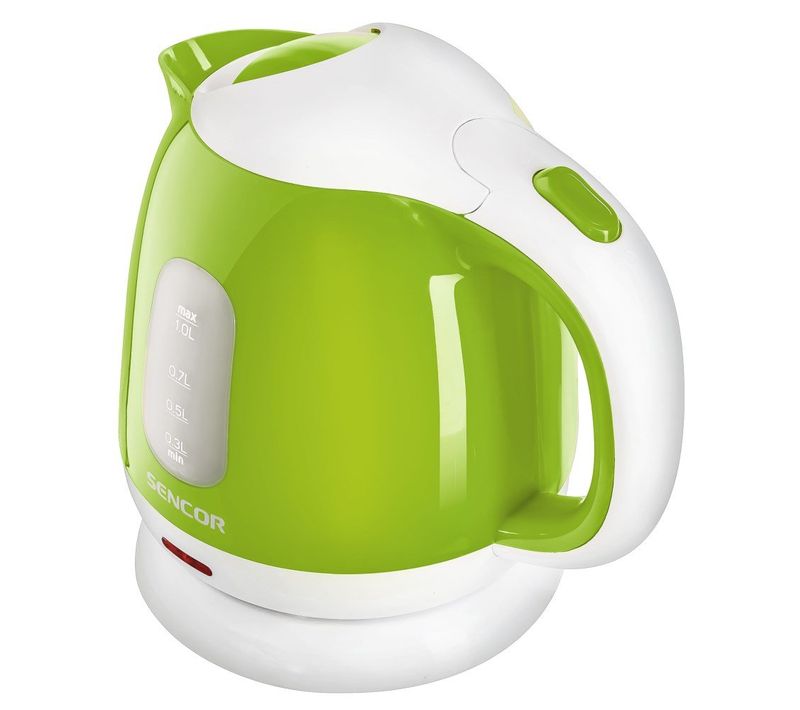 Bouilloire Electrique SWK 1011GR avec Filtre Amovible 1L 1100W Vert