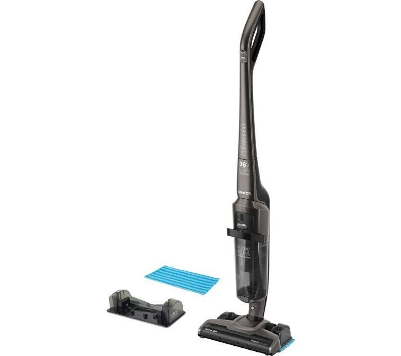 Aspirateur Balai Sans Fil 2-en-1 - Svc 8936ti - 150 W - 78 dB - Noir