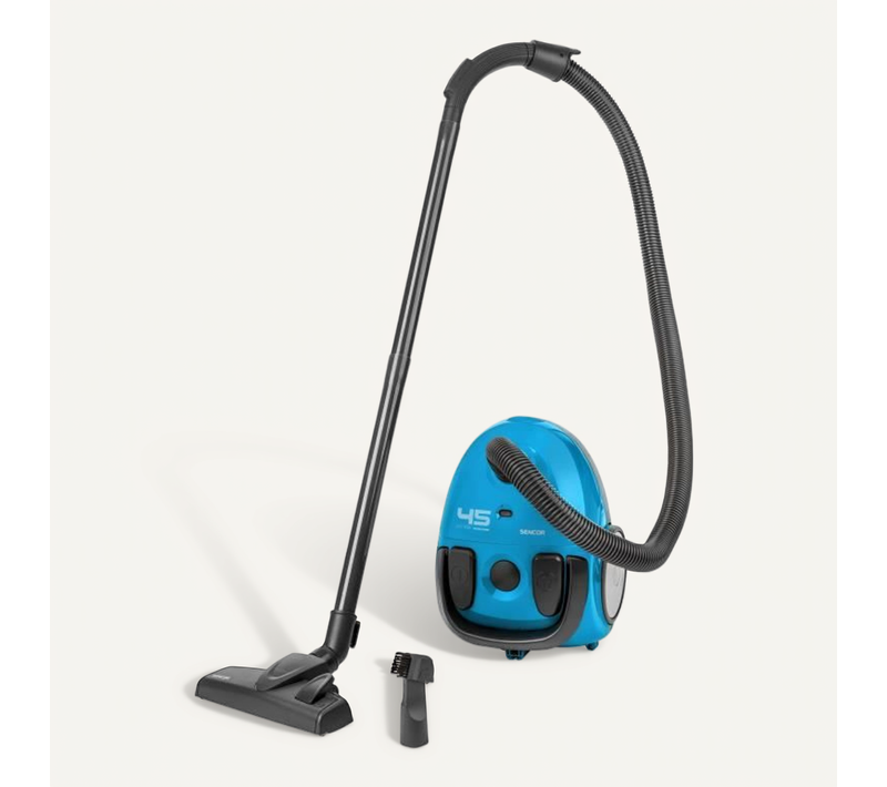 Aspirateur Traîneau Avec Sac - Svc 45bl-eue3 - Moteur Eco 850 W - 79 dBa - 1,5 L - Bleu