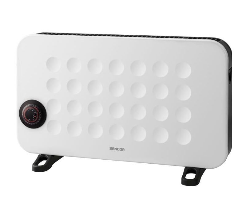 Radiateur - Sencor - Scf 2100wh - 2000 W - 3 Niveaux - Minuterie - Blanc