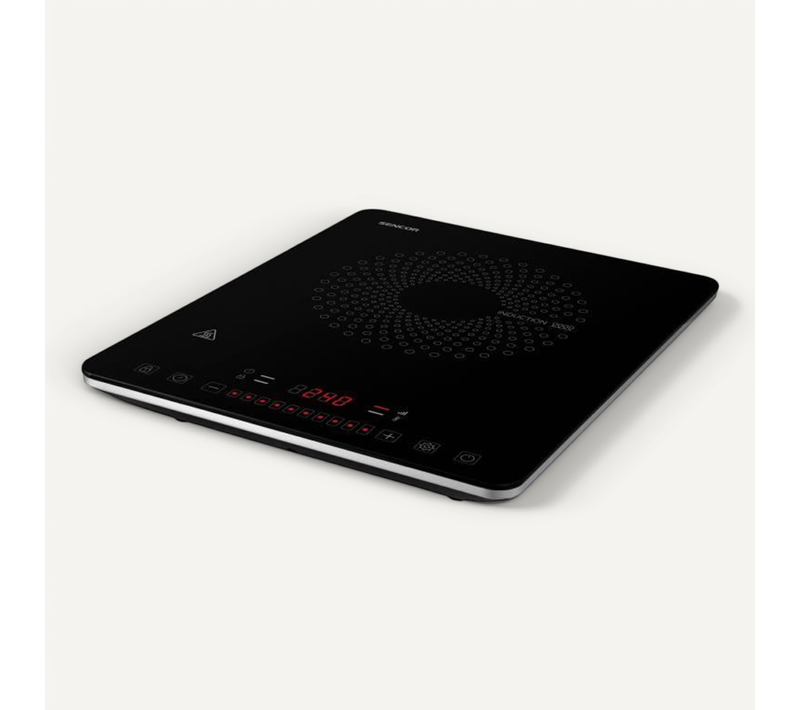 Plaque De Cuisson à Induction - Sencor - Scp 3701bk - 2000 W - 1 Foyer - Noir
