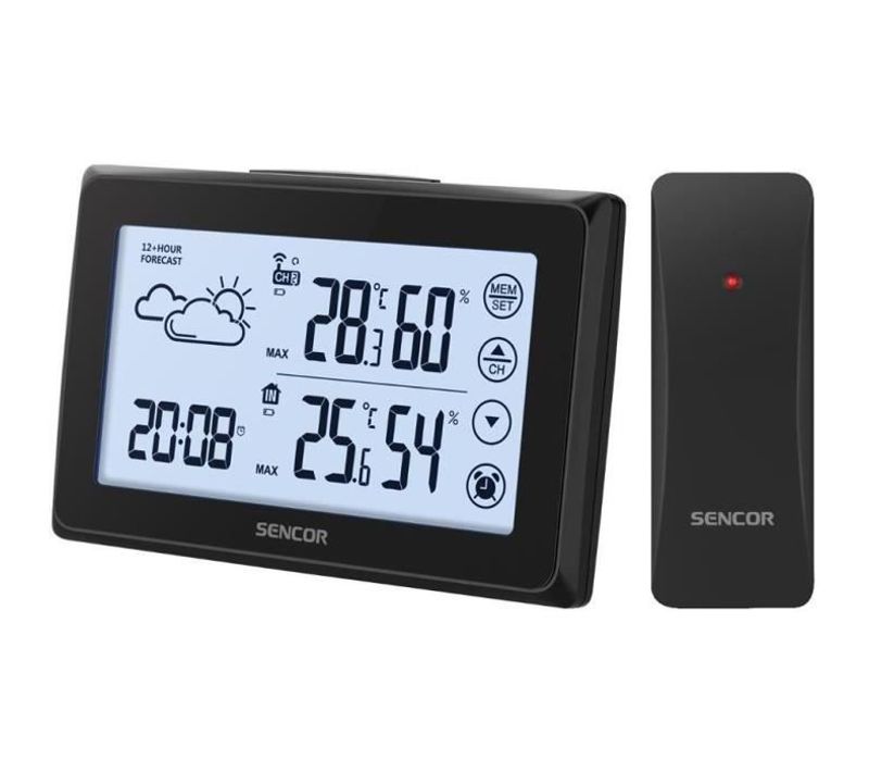 Station Météo Avec Capteur Sans Fil - Sws 2850