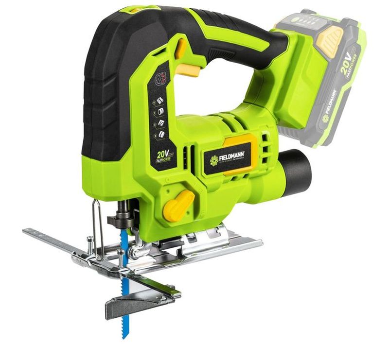Scie Sauteuse Sans Fil 20 V, 4 Angles De Coupe Et Vitesse Variable