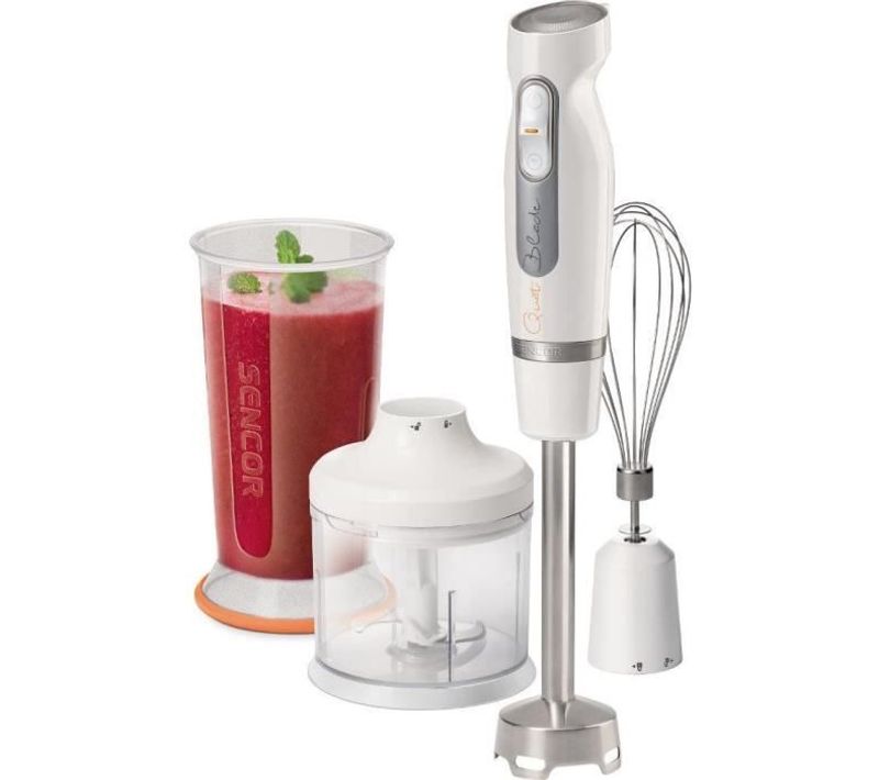 Robot Multifonctions - Shb 4378wh - 2 Vitesses - 800 W - Hachoir Et Fouet