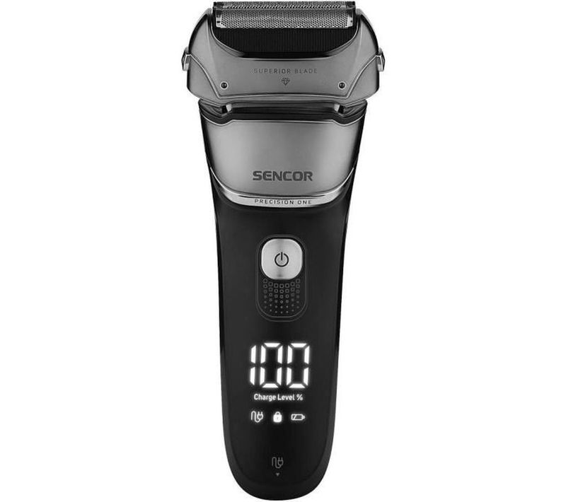 Rasoir Électrique Foil Compact Sms0900bk – 90 Min Autonomie, Tondeuse Intégrée