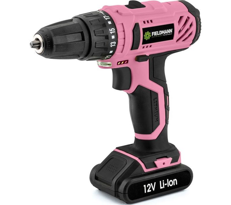 Perceuse Sans Fil 12v Li‑ion Fdv 10202‑a — Mandrin Sans Clé, 0–1350 Tr/min