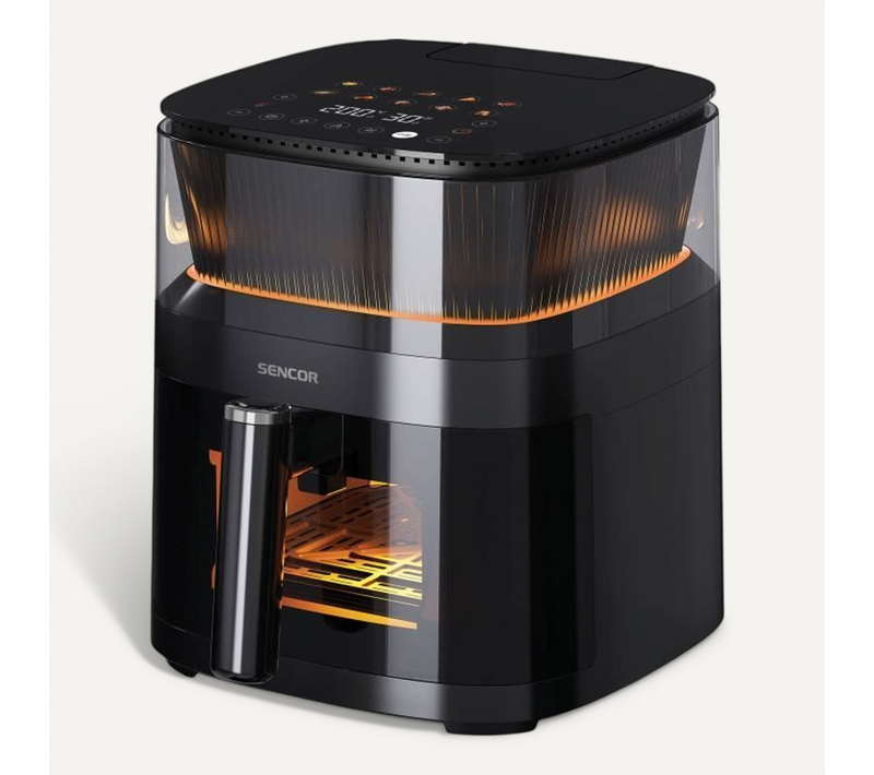 Friteuse à Air Chaud - Sfr 5050bk - Capacité 5 L - 10 Programmes De Cuisson - 1500 W - Noir