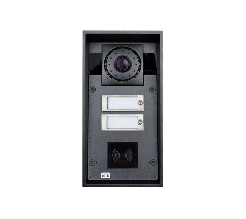 Interphone Vidéo Ip Force 2 Boutons Caméra HD Lecteur Haut-parleur - 9151102chrw