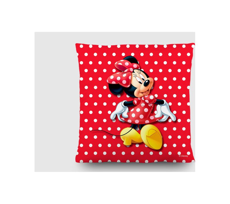 Coussin Minnie Mouse 2 Faces Disney 40x40 Cm