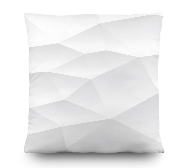 Coussin Blanc Créatif - 45 Cm X 45 Cm