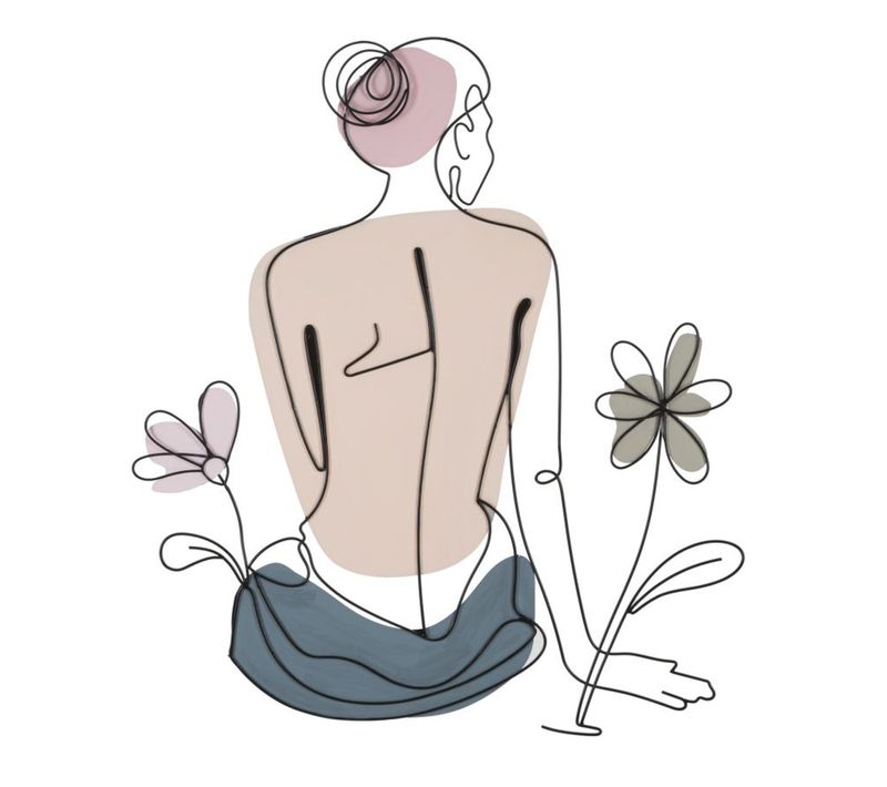 Décoration 3d En Métal Corps 6, Métal, Multicouleur, 80x1,3x90 Cm