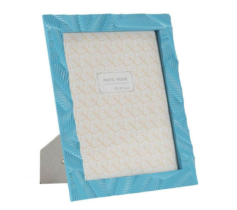 Cadre Photo Olistic 26, Polyrésine, Bleu, 25x2x30 Cm