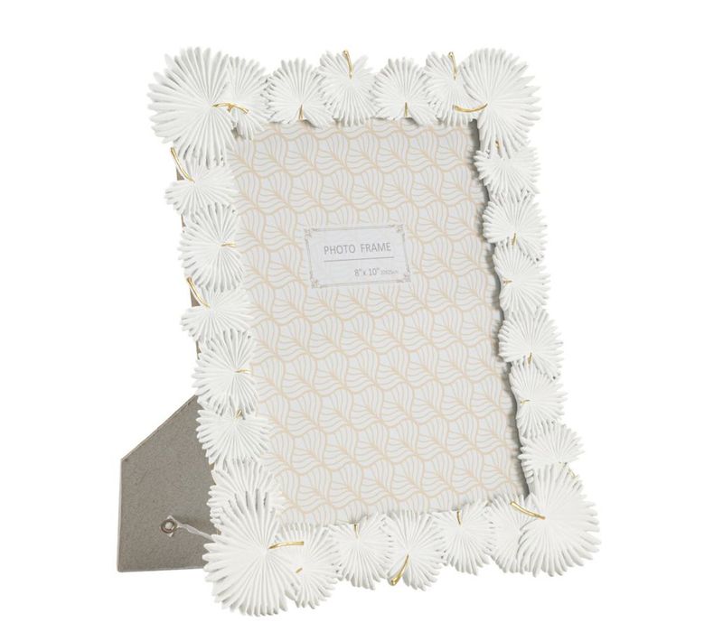 Cadre Photo Olistic 24, Polyrésine, Blanc, 28,5x1,7x33 Cm