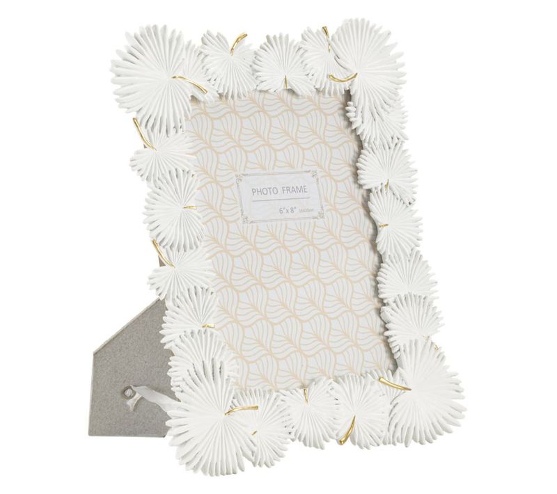 Cadre Photo Olistic 49, Polyrésine, Blanc, 22,7x1,5x28 Cm