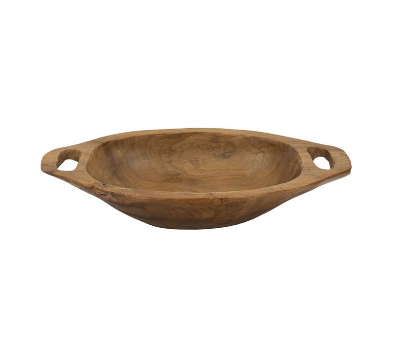 Plateau Natura 31, Bois, Marron, 37x26,5x7 Cm