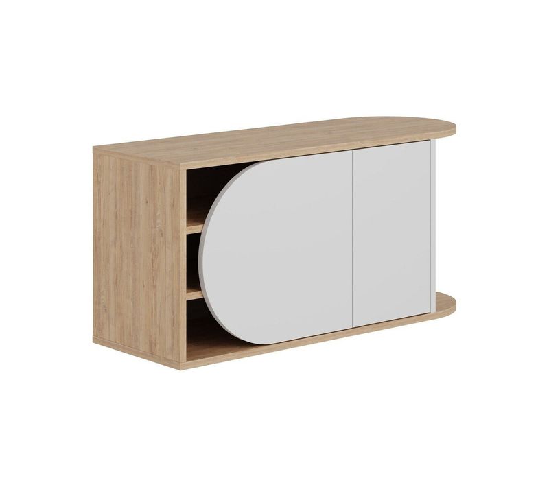 Meuble De Rangement Chaussures 2 Portes L104 Cm