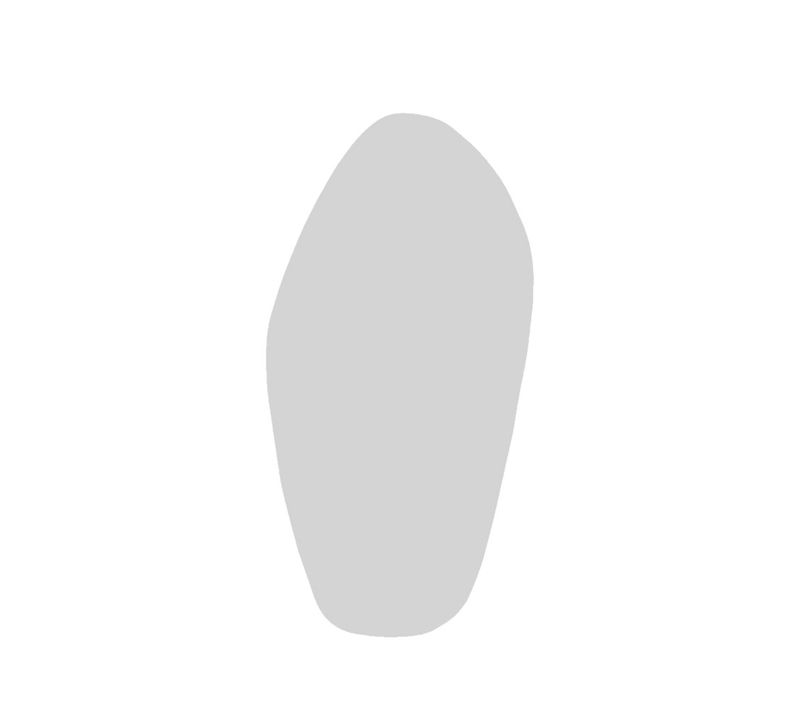 Miroir De Forme Organique 60x120cm