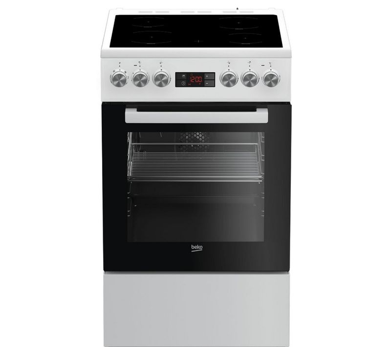 Cuisinière vitrocéramique 4 foyers - Fse57302gwc
