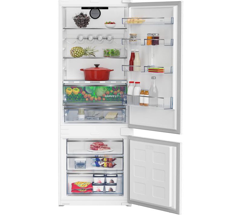 Réfrigérateur Combiné Intégré 370L 69Cm Froid Ventilé - Bcne400e40sn