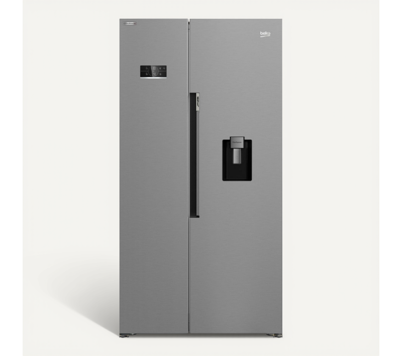 Réfrigérateur Américain L91 Cm 576L - Froid Ventilé - Inox - Gn163241dxbn