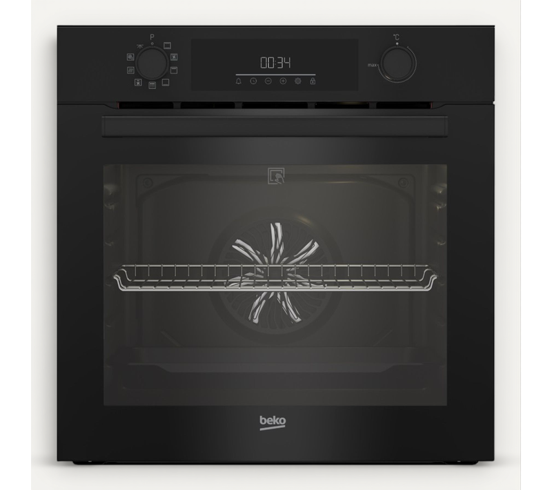 Four Multifonction Encastrable - Pyrolyse - Bbie11300bmp - Noir - Porte Froide - 59,4 X 56,7 X 59,5