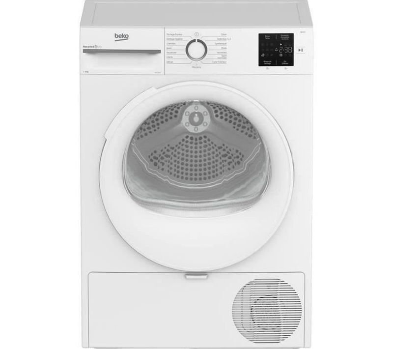 Sèche-linge Pompe à Chaleur - Eco Sense Slft1812 - 8 Kg - L60cm - E - Blanc