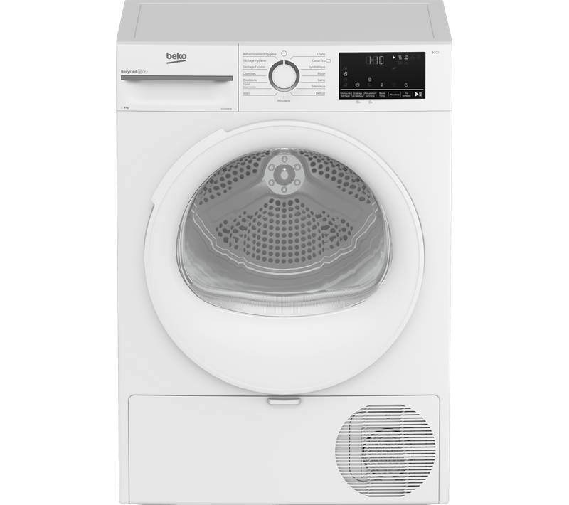 Séche linge hublot BEKO D2H28491W  8kg