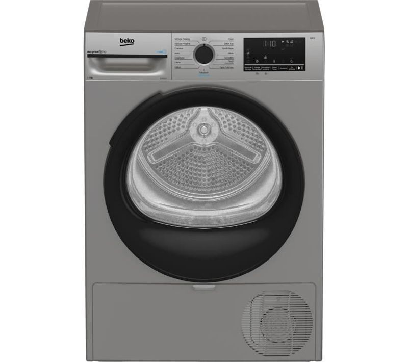 Seche-linge Pompe à Chaleur  D3h28e93s Eco Sense - 8 Kg - L60cm - Silver