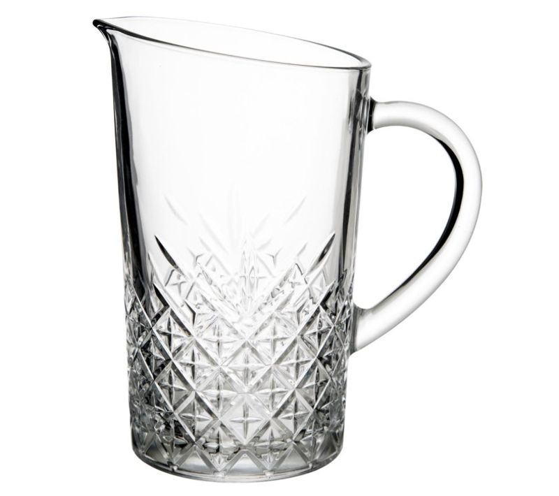 Carafe à Eau En Verre "timeless" 1,4l Transparent