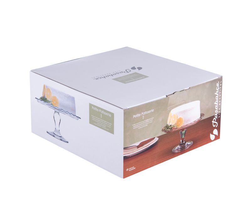 Serviteur Sur Pied 26 Cm (lot De 2) En Verre