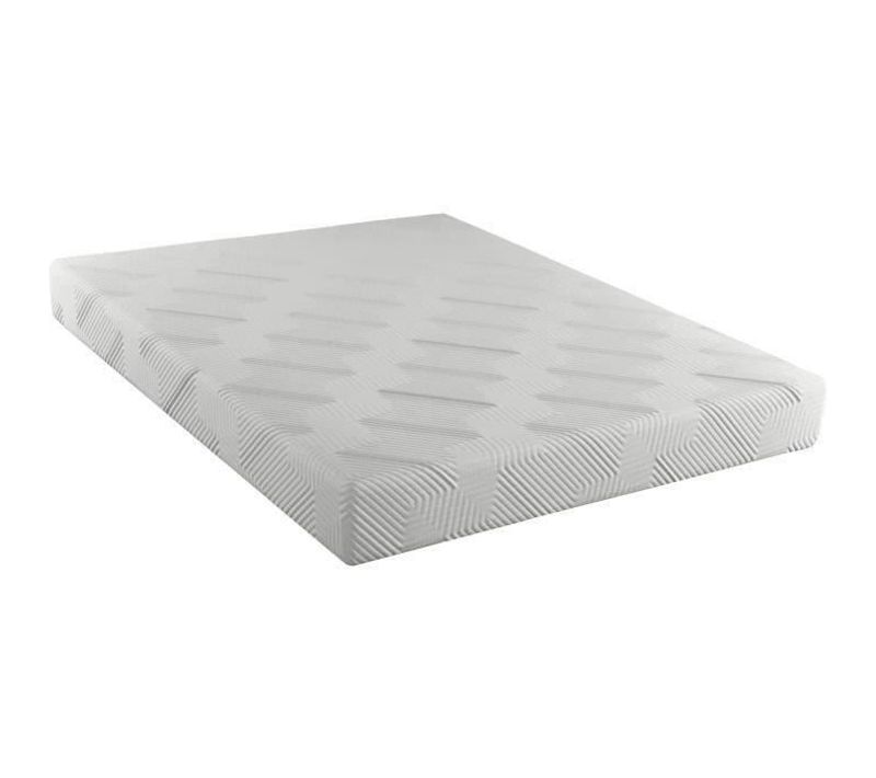 Matelas Mousse 160x200 cm - DUO MEMORY - Accueil à Mémoire De Forme - Epaisseur 25 Cm