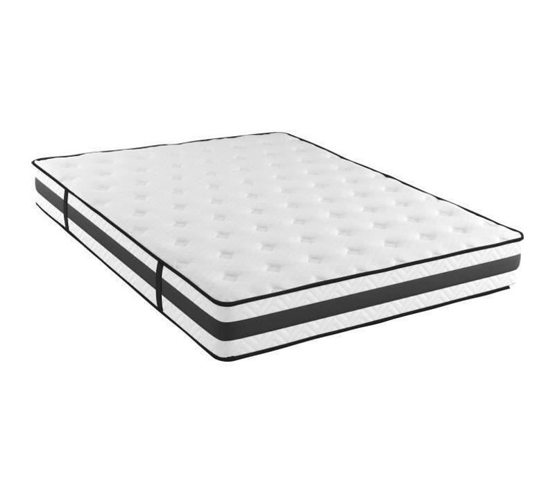 Matelas Ressorts Ensachés 160x200 Cm - POCKET - Epaisseur 24 Cm - Réversible