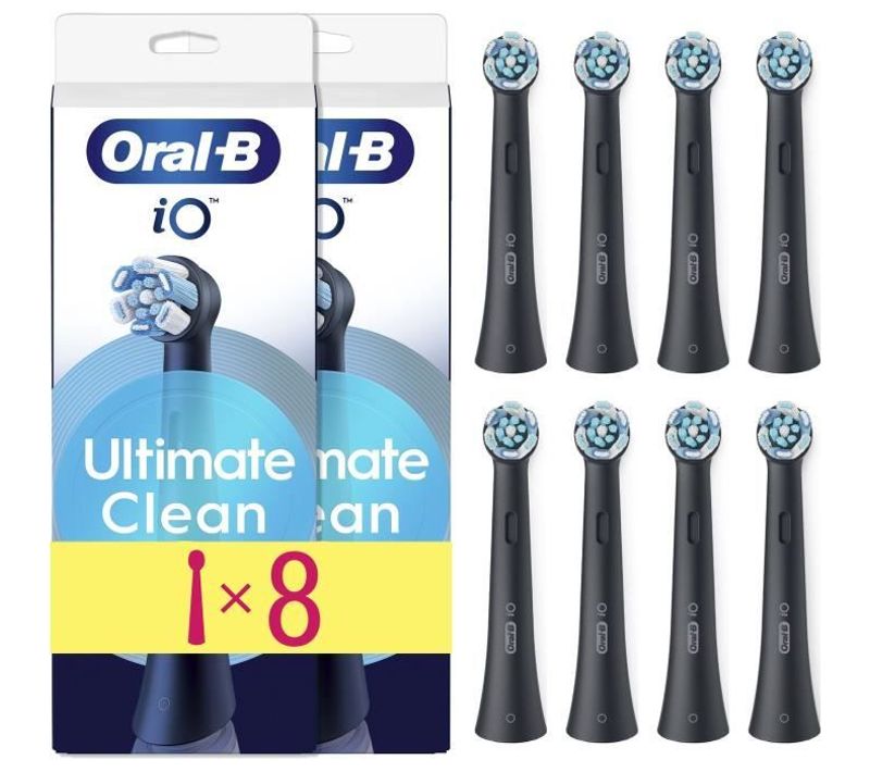 Brossettes - Io Refills Ultimate Clean - Pack De 4 - Noir