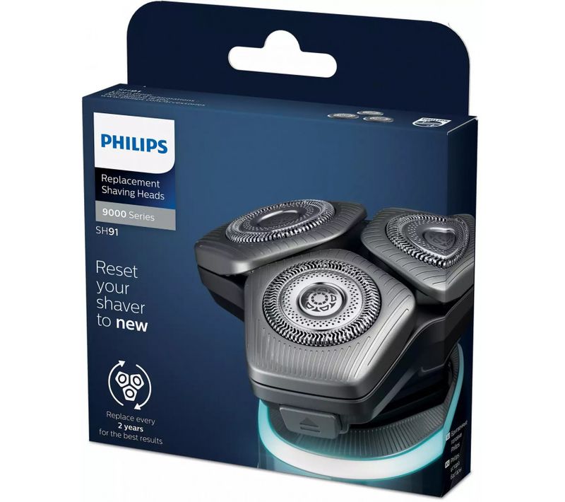 Têtes De Rasoir Série 9000 Sh91/50 Pour Epilateur - Rasoir - Tondeuse Philips
