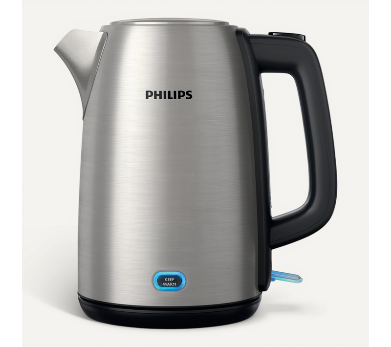 Bouilloires Hd9353/90 Noir, Acier Inoxydable 1,7 L 2060 W