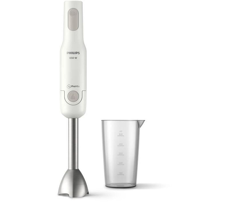 Mixeur Plongeant Promix - Hr2534/00 - 650 W - 1 Vitesse - Blanc